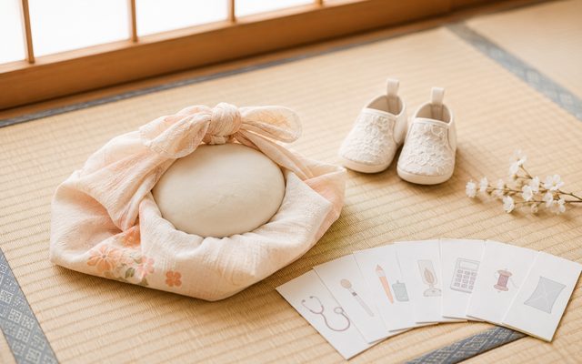 一升餅と選び取りカード